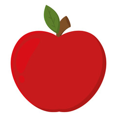Isolated apple rosh hashana jewish icon- Vector