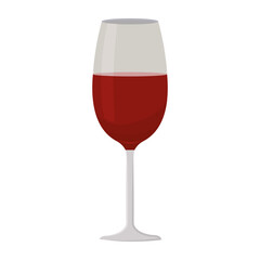 Isolated wine rosh hashana jewish icon- Vector