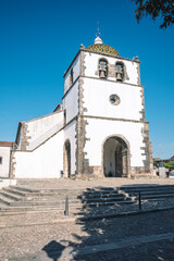 Fototapeta na wymiar large stone church with a tower
