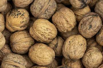 Lots of walnut on the table