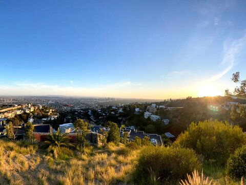 A View Of Los Angeles From The Hollywood Hills (West Hollywood)