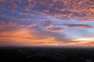 Beautiful sky at  Sunset time.