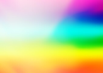 Light Multicolor, Rainbow vector abstract template.