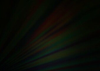 Fototapeta premium Dark Black vector blurred bright template.