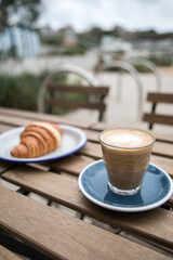 coffee and croissant