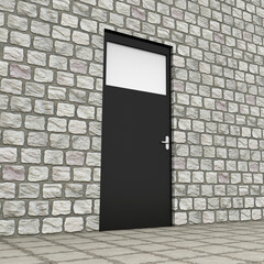 Planning Door Represents Objective Forecasting And Aim