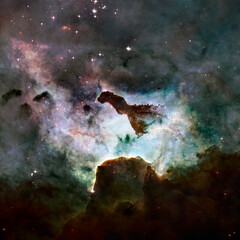 Outer space. Elements of this image furnished by NASA