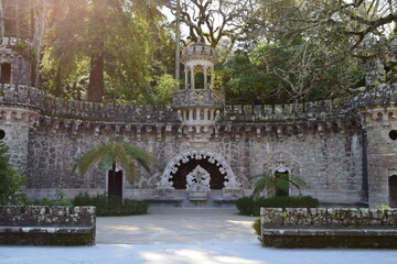 castle in the park of Sintra