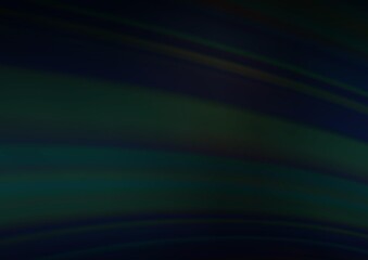 Dark BLUE vector abstract blurred template.