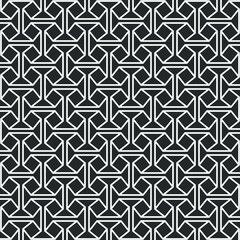 Cubes art deco pattern background.