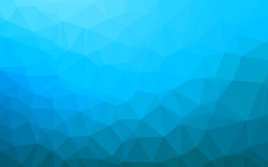 Fototapeta premium Light BLUE vector abstract mosaic backdrop.