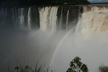 falls at sunset