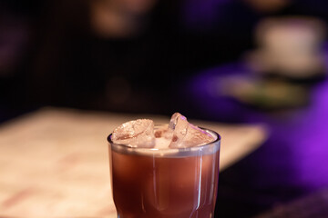 Cocktail in the dark