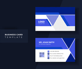 modern adstract business card template.
