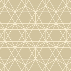 Hexagon art deco pattern background.