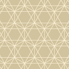 Hexagon art deco pattern background.