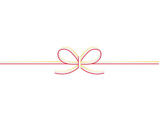 年賀素材59　水引き