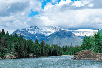 lake in the mountains