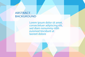 Abstract blue Pattern. Squares Texture