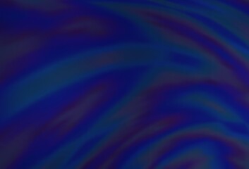 Dark BLUE vector glossy abstract layout.