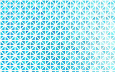 Light BLUE vector pattern in polygonal style.