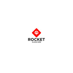 Rocket Logo available in vector premium
