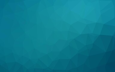 Dark BLUE vector abstract mosaic backdrop.