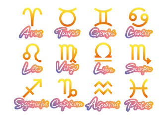 星座アイコン・ピクトグラム