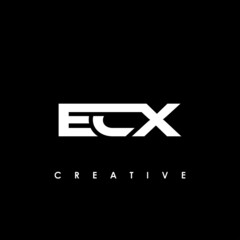 ECX Letter Initial Logo Design Template Vector Illustration	
