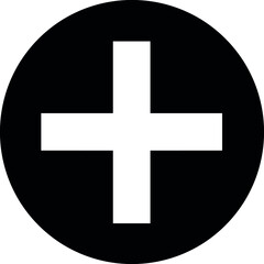black cross icon,symbol 
