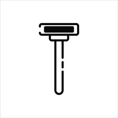 Shaver icon vector icon. Simple element illustration. Shaver symbol design. Can be used for web and mobile