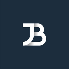 Fototapeta premium Letter logo with combination initial, modern, smooth, company, business, concept, Premium Vector Part 7