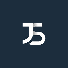 Letter logo with combination initial, modern, smooth, company, business, concept, Premium Vector Part 8