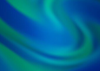 Light BLUE vector blurred bright template.