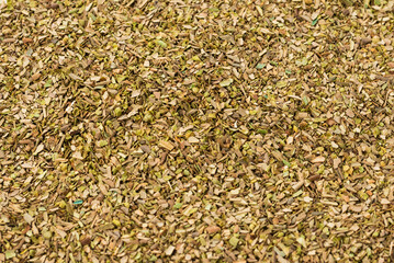 Oregano as a background.