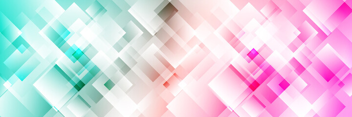 Abstract modern background gradient color. blue and white gradient with stylish line and square decoration