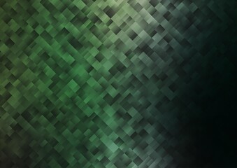 Dark Green vector texture in rectangular style.