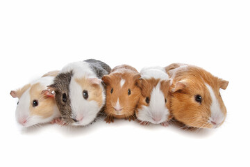 five guinea pigs