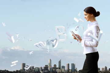 Business person and finance related background