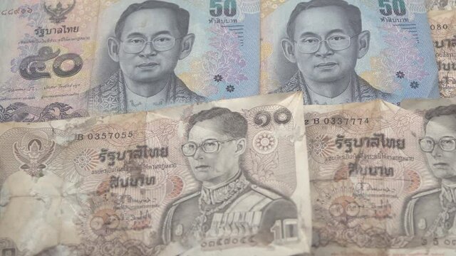 King Bhumibol  On Official Currency Of Thailand.. Ninth Monarch Of Thailand From Chakri Dynasty, Titled Rama IX  