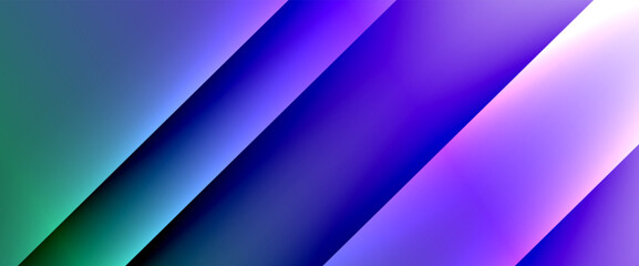Fluid gradients with dynamic diagonal lines abstract background. Bright colors with dynamic light and shadow effects. Vector wallpaper or poster