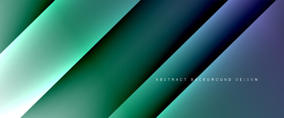 Obraz premium Fluid gradients with dynamic diagonal lines abstract background. Bright colors with dynamic light and shadow effects. Vector wallpaper or poster