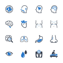 Medical specialties icons - Set 2