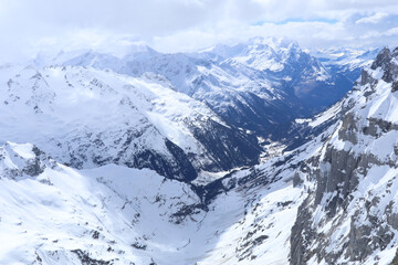 Fototapeta na wymiar Mount Titlis, Switzerland