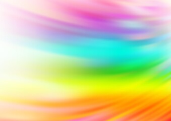 Light Multicolor, Rainbow vector bokeh template.