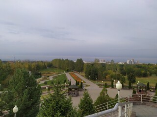 road in the park