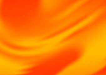 Light Orange vector blurred bright template.