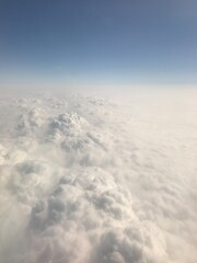 Naklejka premium view of clouds