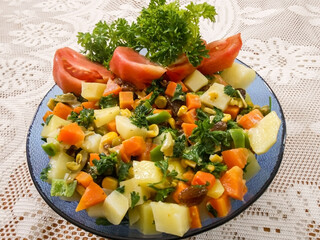 Vegetable Salad Meal