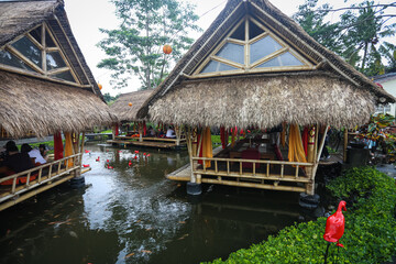 Fototapeta na wymiar Bale Udang Mang Engking, Bali